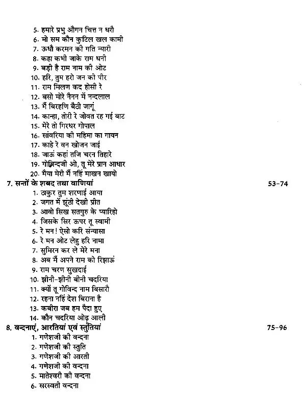 हिट भजनों की स्वरलिपियां- Transcripts of Hit Bhajans (With Notation) - Retail Maharaj