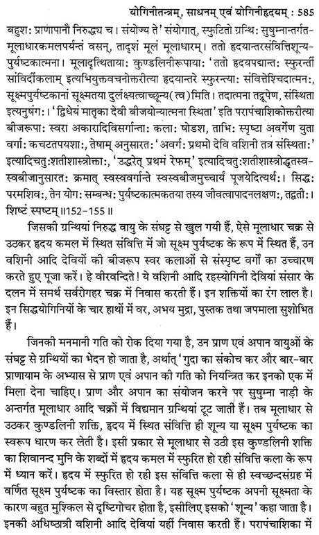 योगिनी तन्त्र योगिनी- महायक्षिणीसाधन एवं योगिनीहृदय: Yogini Tantra Yogini (Mahayakshini Sadhana and Yoginihridiya) - Retail Maharaj