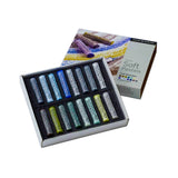 Daler Rowney Artists Soft Pastels Set of 16 Professional Colours - Retail Maharaj