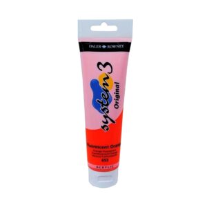 Daler Rowney System 3 Fluorescent Acrylic Colours Open Stock 59 ml - Retail Maharaj