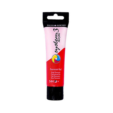 Daler Rowney System 3 Fluorescent Acrylic Colours Open Stock 59ml - Retail Maharaj