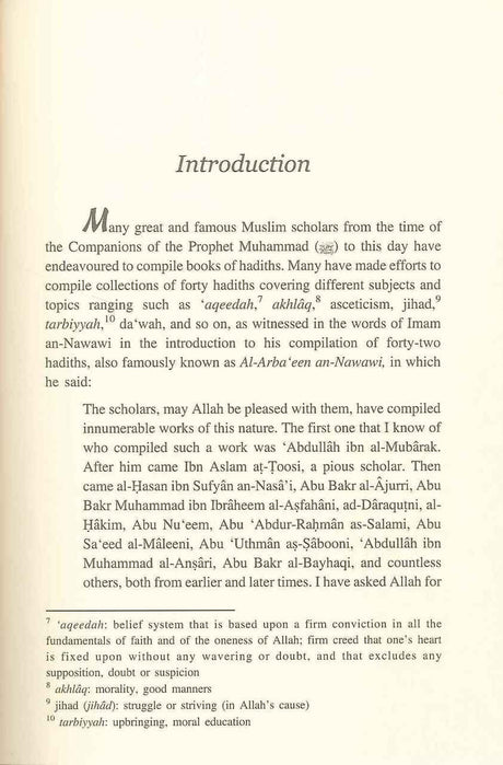 Forty Hadiths on Good Moral Values - Retail Maharaj