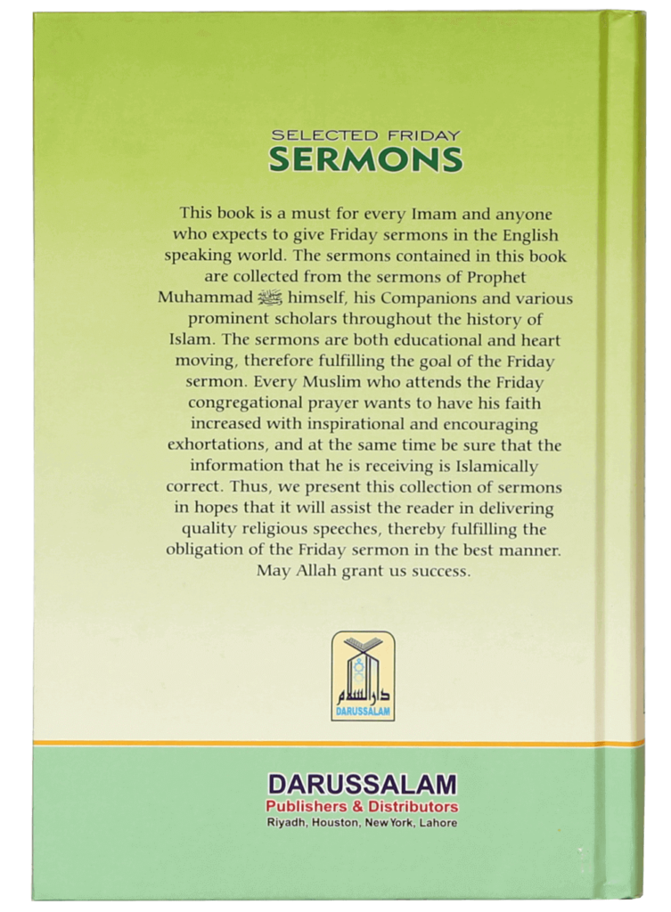 Selected Friday Sermons - Retail Maharaj