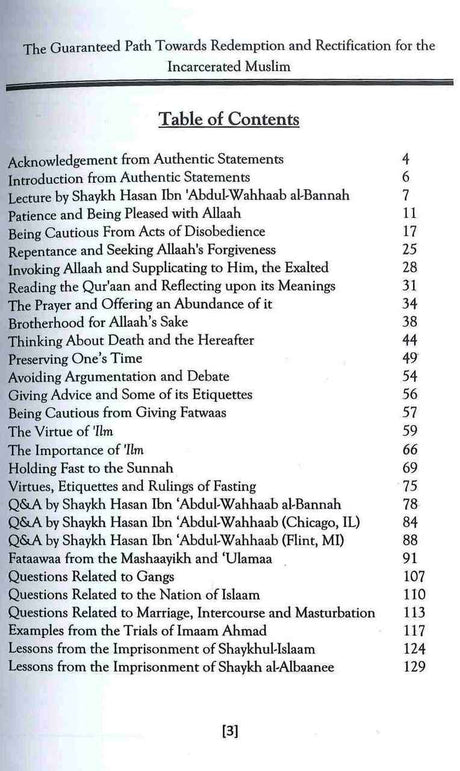 The Guaranteed Path Towards Redemption & Rectification For Incarcerated Muslim: Lessons, Morals & Verdicts - Retail Maharaj