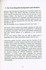 The True Islamic Etiquette: As Defined in the Qur’an & the Sunnah - Retail Maharaj