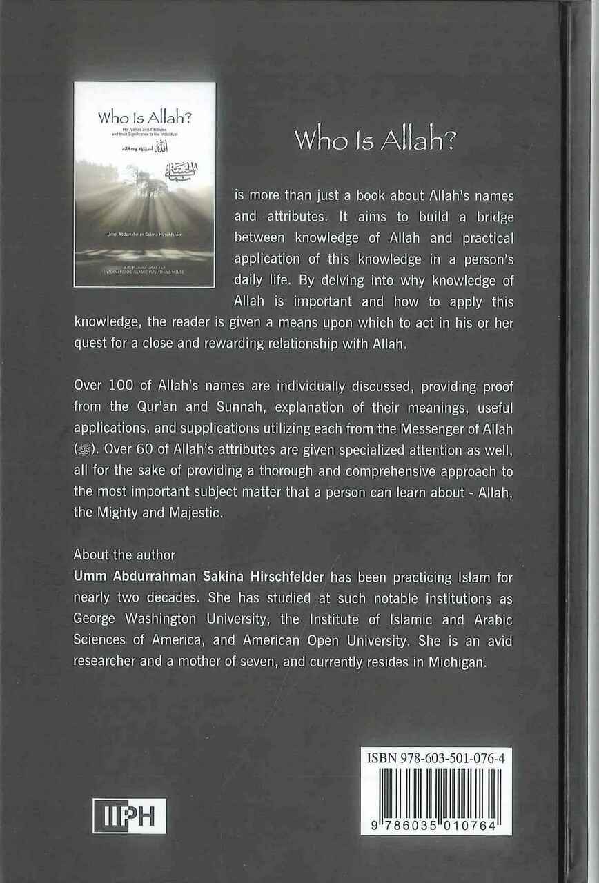 Who is Allah? His Names and Attributes and Their Significance to the Individual - Retail Maharaj