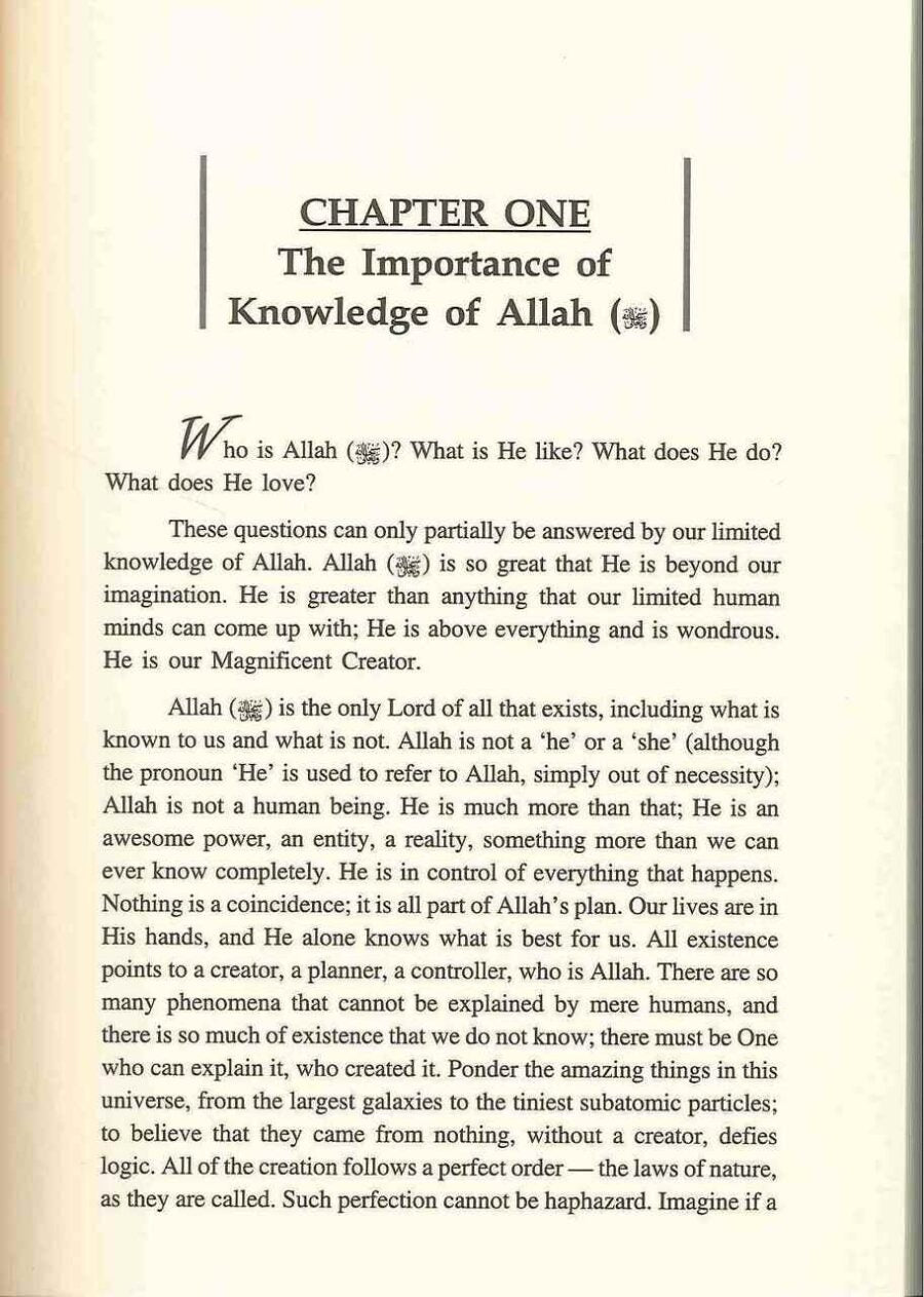 Who is Allah? His Names and Attributes and Their Significance to the Individual - Retail Maharaj