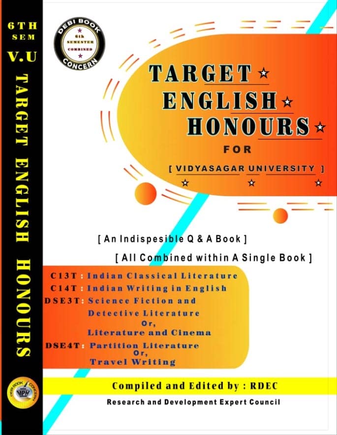 Target English Honours for Vidyasagar University (English Version) - Retail Maharaj