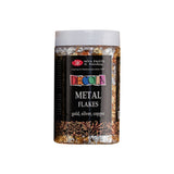 Decola Metal Flakes – Gold, Silver & Mix (Gold / Silver / Copper) Jar - Retail Maharaj