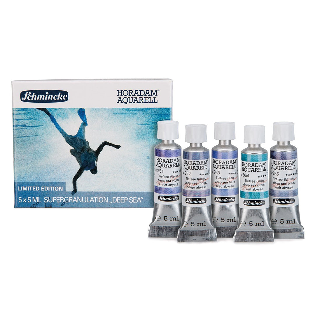 Schmincke Horadam Supergranulating Watercolour Limited Edition 5ml Set - Retail Maharaj