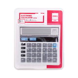 Deli 39231N Basic Calculator Dual Power LCD Display - Retail Maharaj