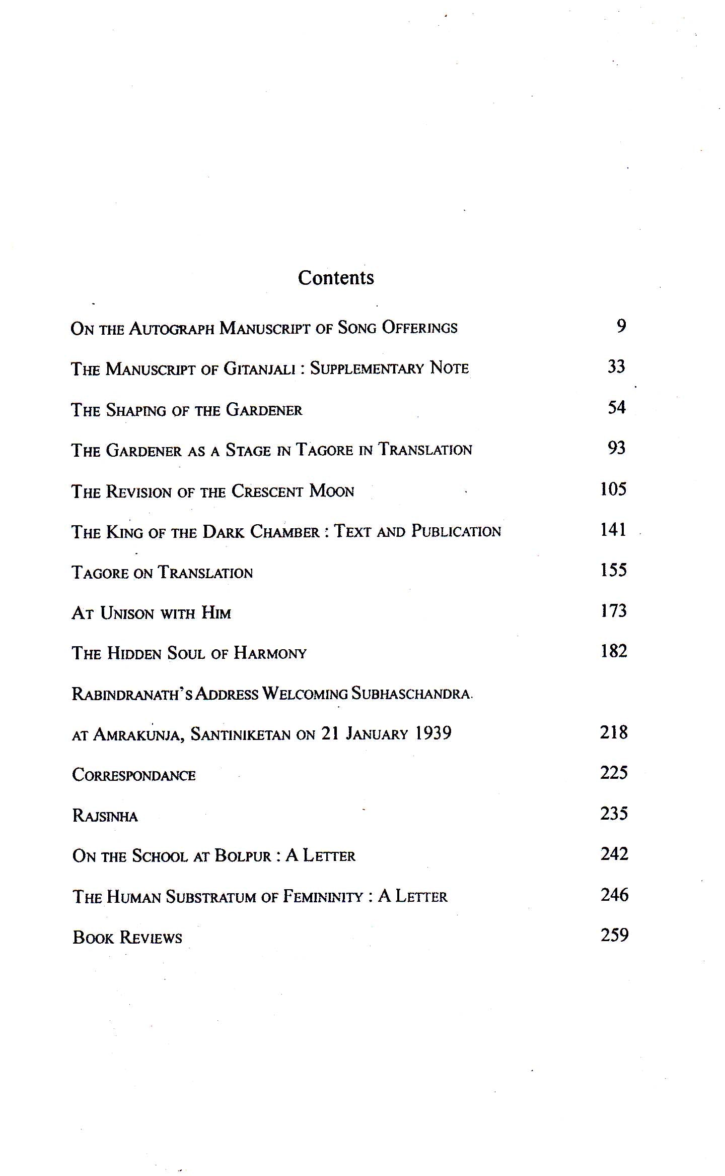 Collected Papers On Rabindranath Tagore - Retail Maharaj