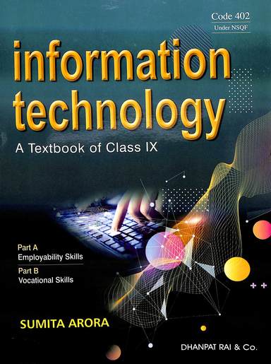 Information Technology A Text Book Of Class 9 - Retail Maharaj