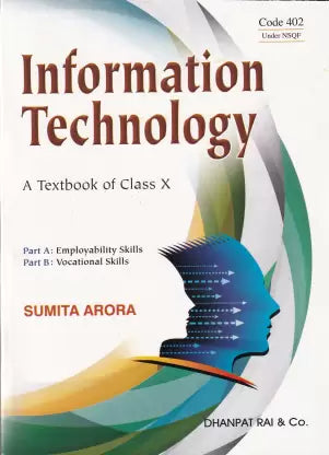 Information Technology A Textbook Of Class 10 - Retail Maharaj