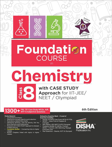 Foundation Course in Chemistry Class 8 with Case Study Approach for IIT JEE/ NEET/ Olympiad - 6th Edition - Retail Maharaj