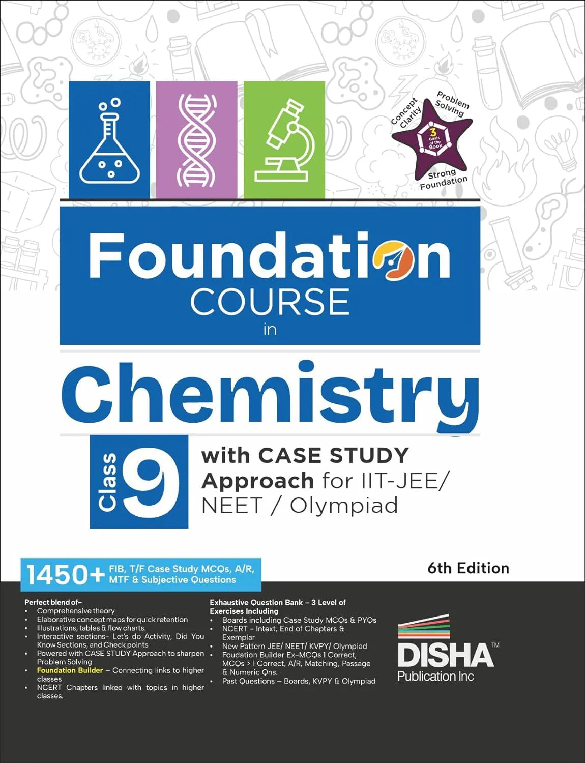 Foundation Course in Chemistry Class 9 with Case Study Approach for IIT JEE/ NEET/ Olympiad - 6th Edition - Retail Maharaj