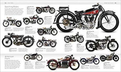 The Motorbike Book: The Definitive Visual History (DK Definitive Transport Guides) - Retail Maharaj