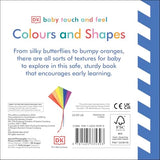 Baby Touch and Feel Colours and Shapes [Board book] DK - Retail Maharaj