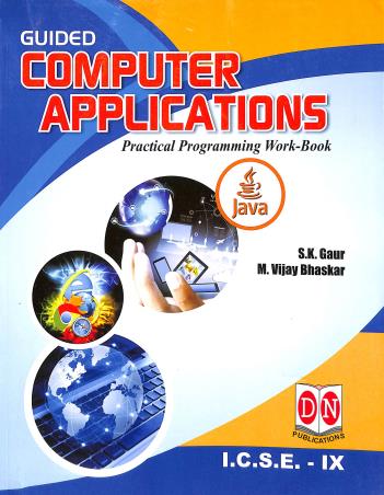 Guided Computer Applications Practical Programming Work-Book ICSE Class- 9 - Retail Maharaj