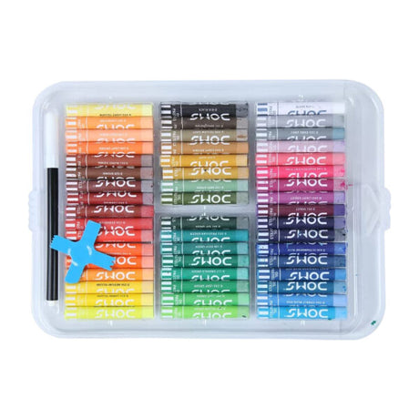 DOMS Oil Pastel Set – 50 Shades Plastic Pack - Retail Maharaj