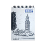 DOMS Spiral Bound Sketch Book – 150 GSM Drawing Pad - Retail Maharaj