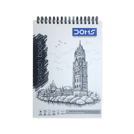 DOMS Spiral Bound Sketch Book – 150 GSM Drawing Pad - Retail Maharaj