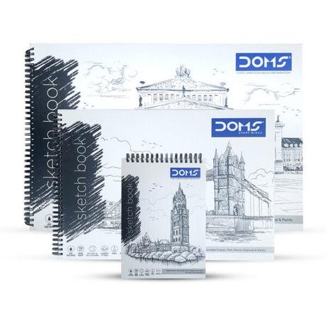 DOMS Spiral Bound Sketch Book – 150 GSM Drawing Pad - Retail Maharaj