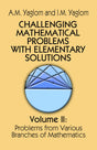 Challenging Mathematical Problems with Elementary Solutions, Vol. II (Dover Books on Mathematics) - Retail Maharaj