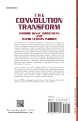 CONVOLUTION TRANSFORM (Dover Books on Mathematics) - Retail Maharaj