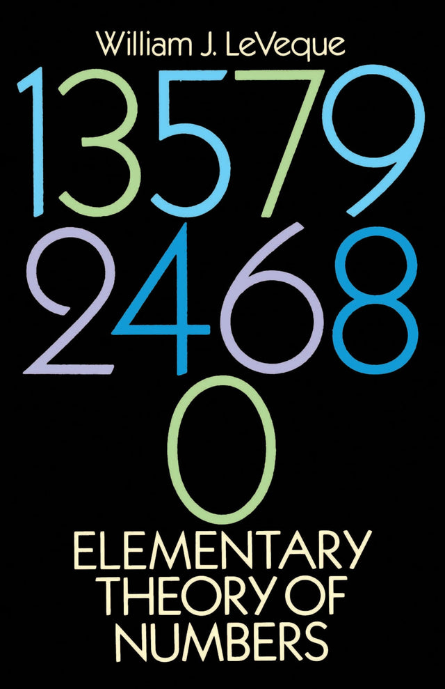 Elementary Theory of Numbers (Dover Books on Mathematics) - Retail Maharaj