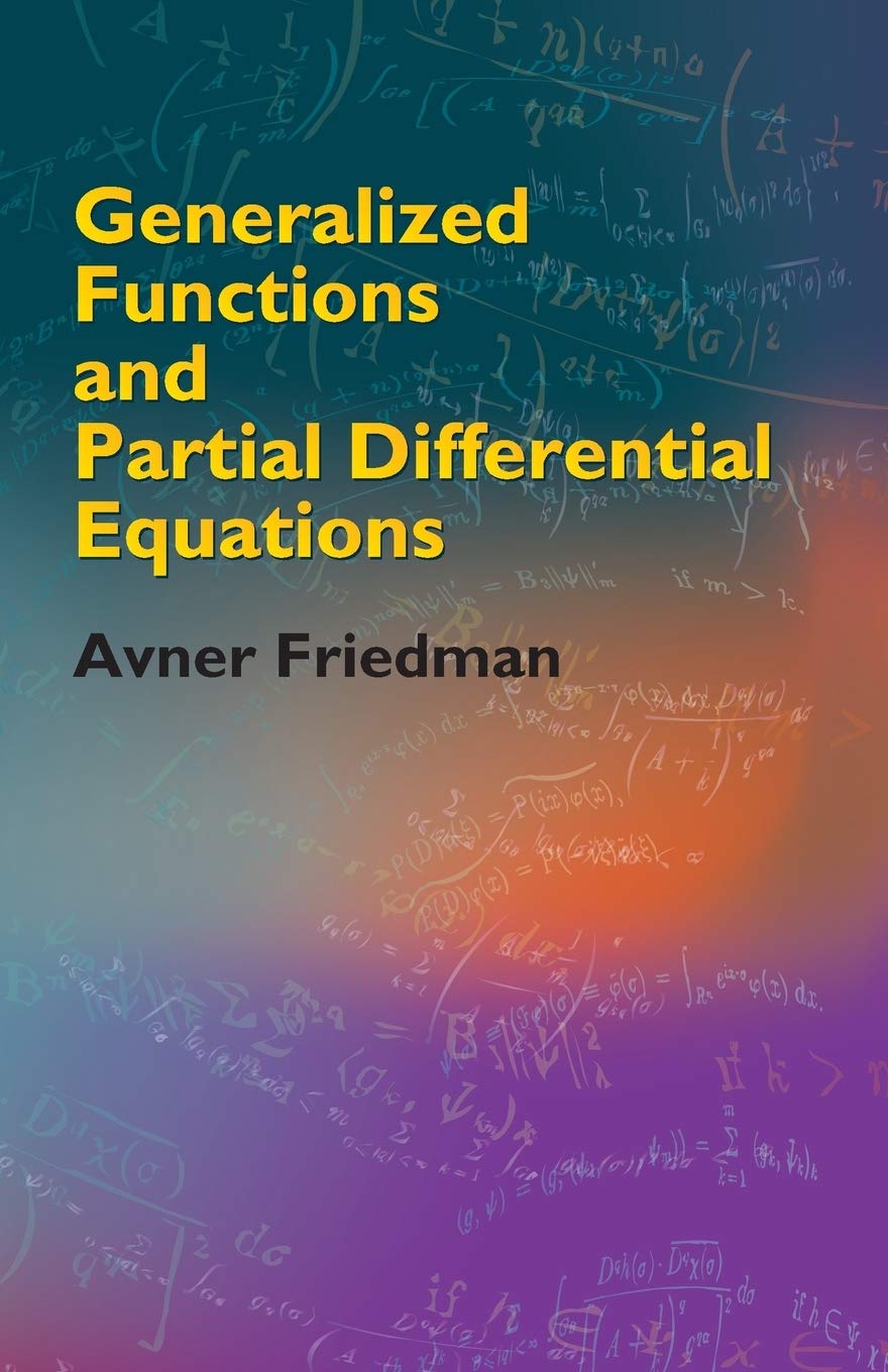 Generalized Functions and Partial Differential Equations (Dover Books on Mathematics) - Retail Maharaj