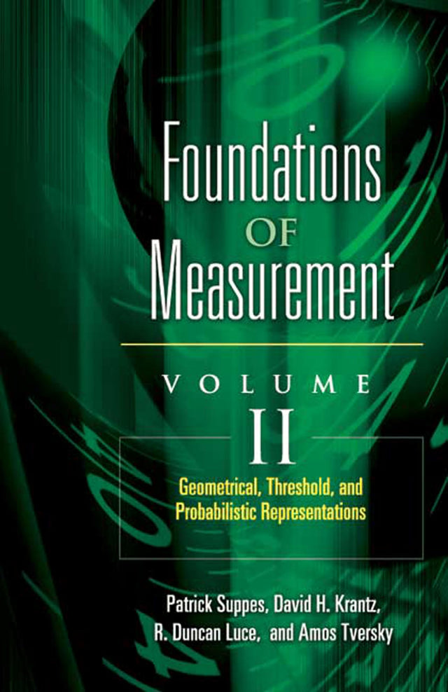 Geometrical, Threshold, and Probabilistic Representations (Dover Books on Mathematics) - Retail Maharaj