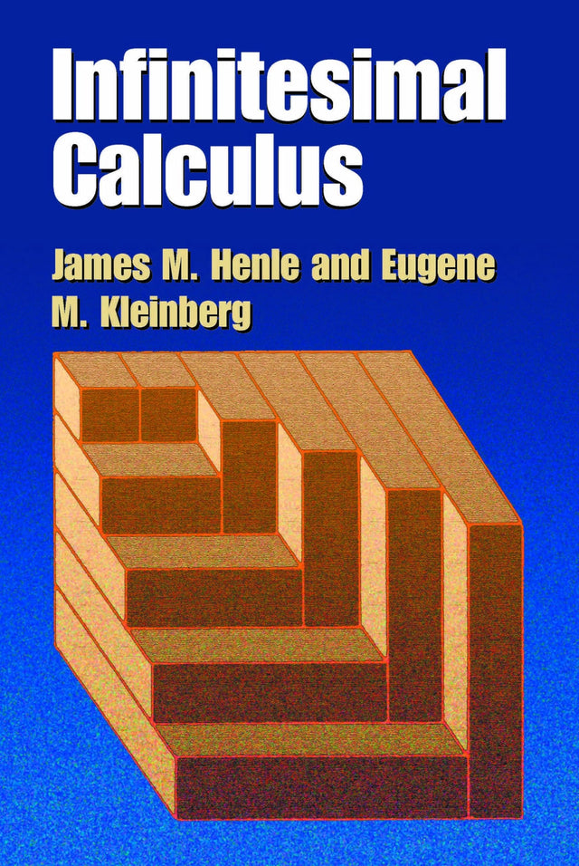 Infinitesimal Calculus (Dover Books on Mathematics) - Retail Maharaj