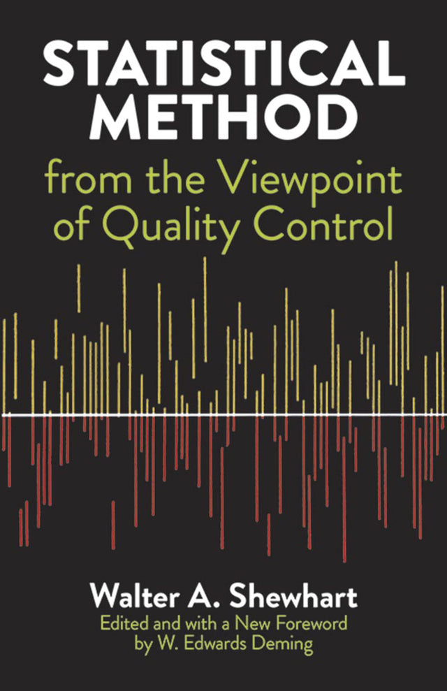 Statistical Method from the Viewpoint of Quality Control (Dover Books on Mathematics) - Retail Maharaj