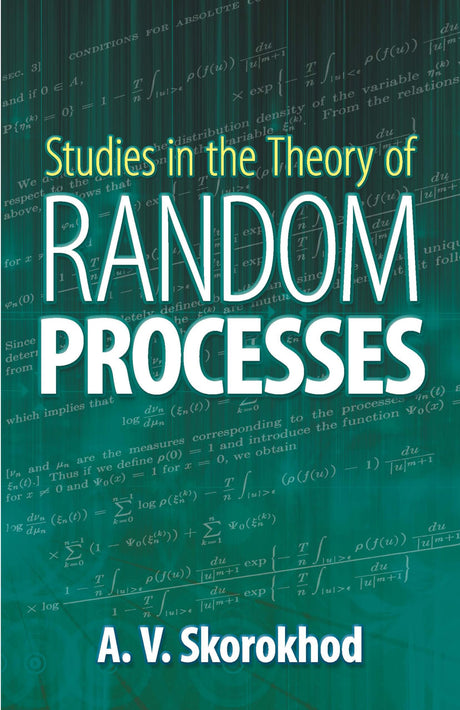 Studies in the Theory of Random Processes: 7021 (Dover Books on Mathematics) - Retail Maharaj