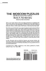 The Moscow Puzzles: 359 Mathematical Recreations (Dover Recreational Math) - Retail Maharaj