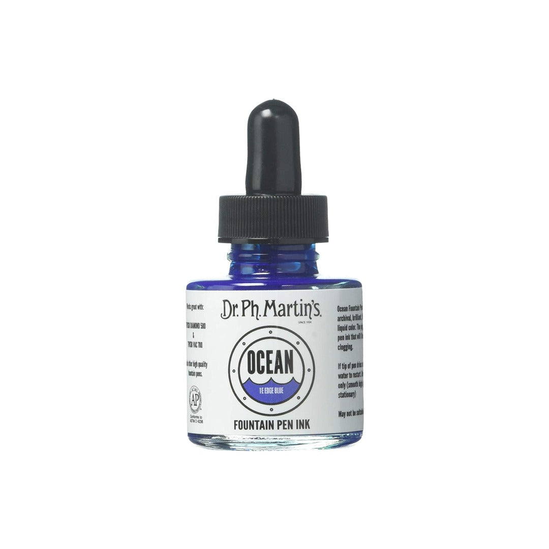 Dr. Ph. Martin’s OCEAN Fountain Pen Ink, 1.0 OZ - Retail Maharaj