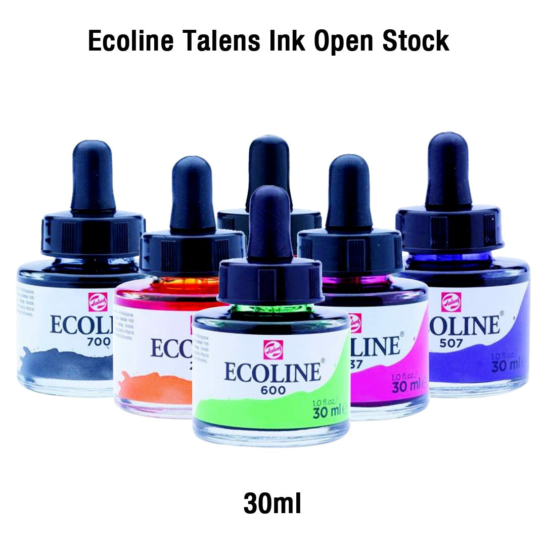Ecoline Talens Loose Shades Liquid Watercolour Ink – 30ml (Open Stock) - Retail Maharaj