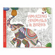 Navneet Adult Colouring Book Volume 1 Amazing Animals and Birds for Stress Relief - Retail Maharaj