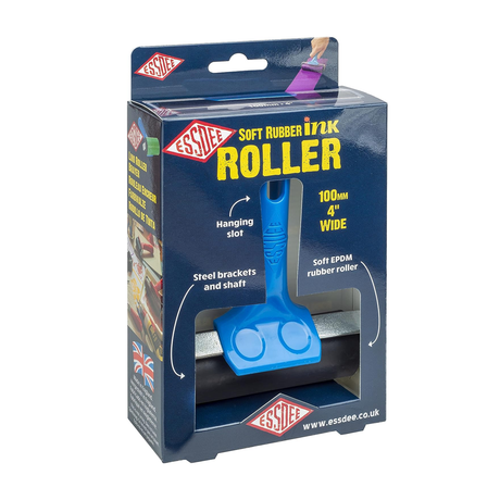 Essdee Soft Rubber Ink Roller – 4 Inch - Retail Maharaj