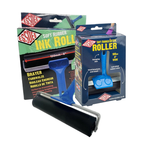 Essdee Soft Rubber Ink Roller – 4 Inch - Retail Maharaj