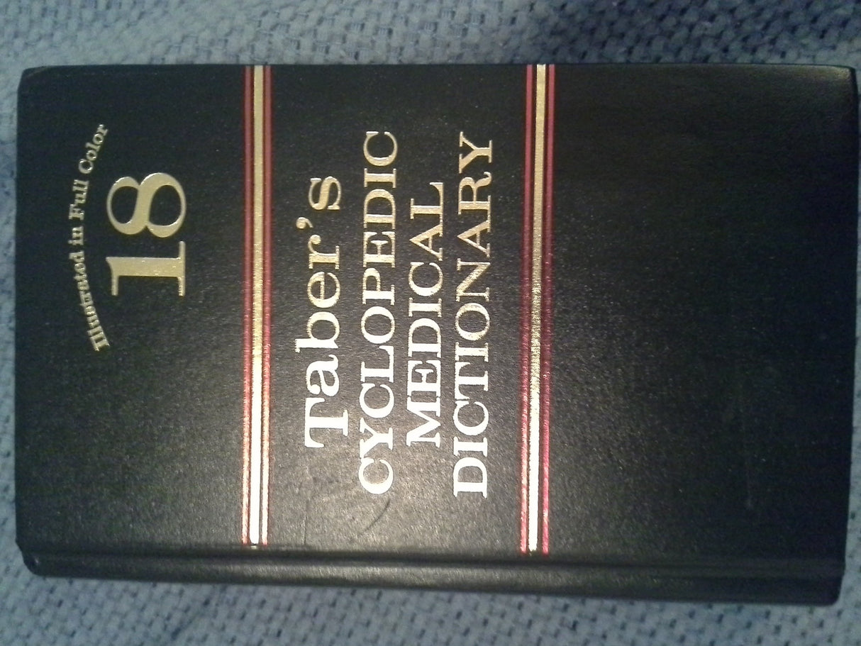 Taber's Cyclopedic Medical Dictionary - Retail Maharaj