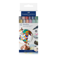 Faber Castell Metallic Marker Pens Multi Surface Art Set - Retail Maharaj