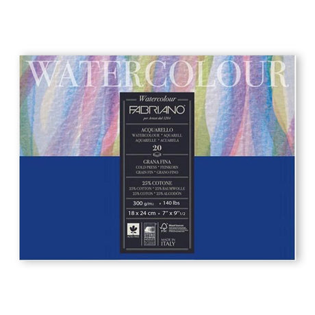 Fabriano Studio Watercolour Paper Block Cold Pressed 300 GSM - Retail Maharaj