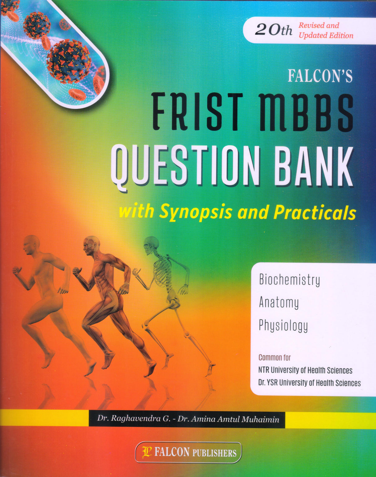 Falcons Companion for First MBBS Question Bank 20th/2025 - Retail Maharaj