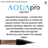 Stationerie Hake Brush 3 Inch Synthetic Squirrel - Retail Maharaj