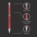 PARKER FOLIO BALL PEN | Assorted Body Color | Blue Ink