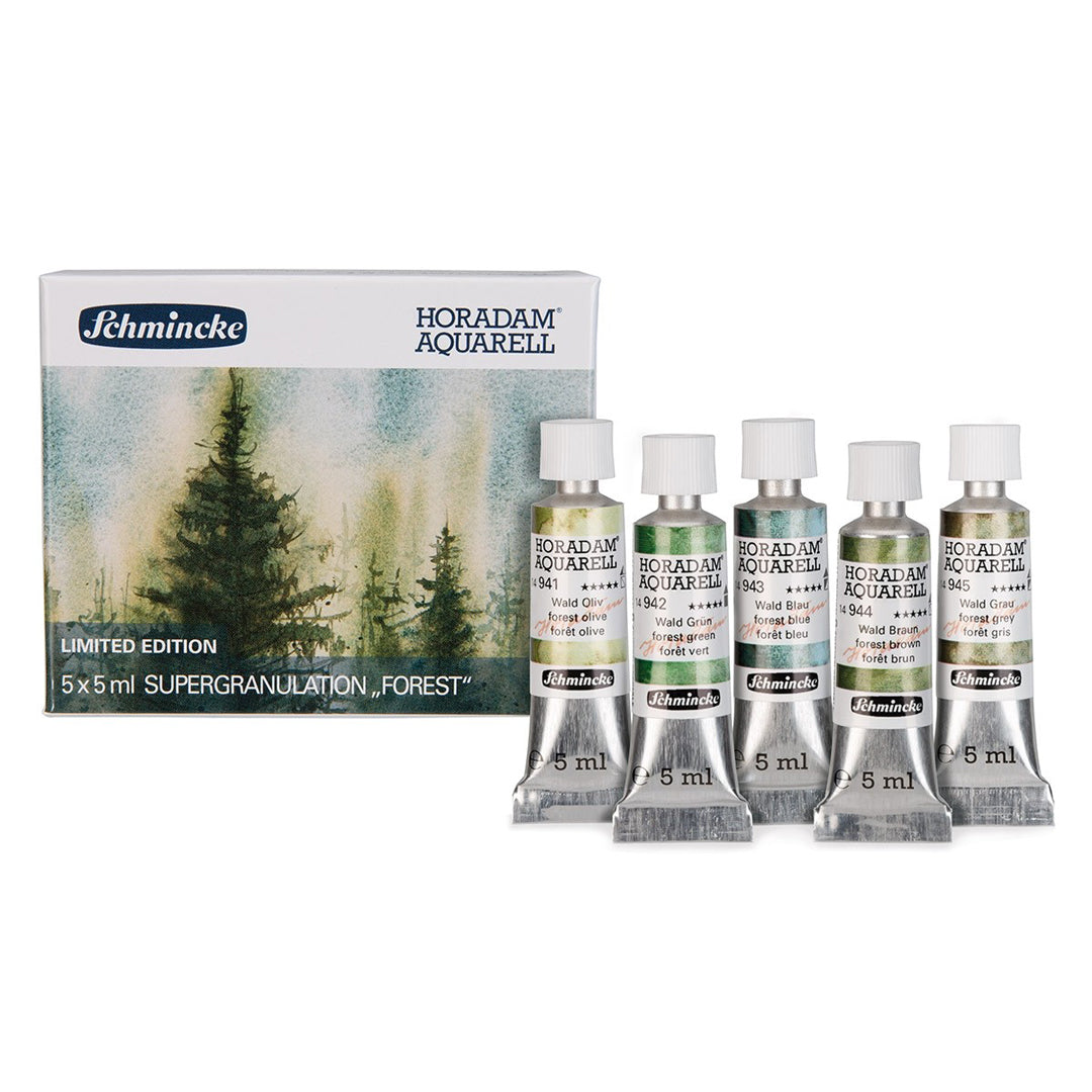 Schmincke Horadam Supergranulating Watercolour Limited Edition 5ml Set - Retail Maharaj