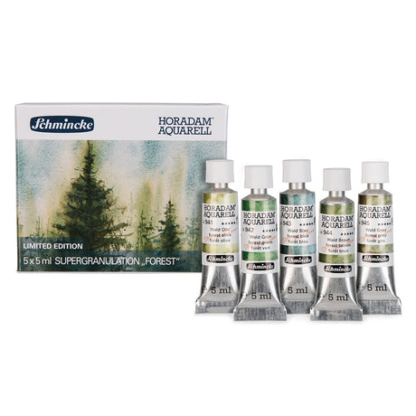 Schmincke Horadam Supergranulating Watercolour Limited Edition 5ml Set - Retail Maharaj