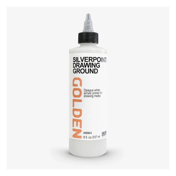 Golden Silverpoint Drawing Ground Acrylic Primer for Metalpoint Drawing - Retail Maharaj